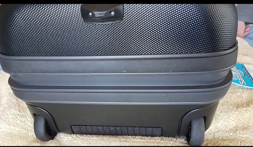 Mala de viagem Sansonite (Nova) rígida com rodas e pega telescópica