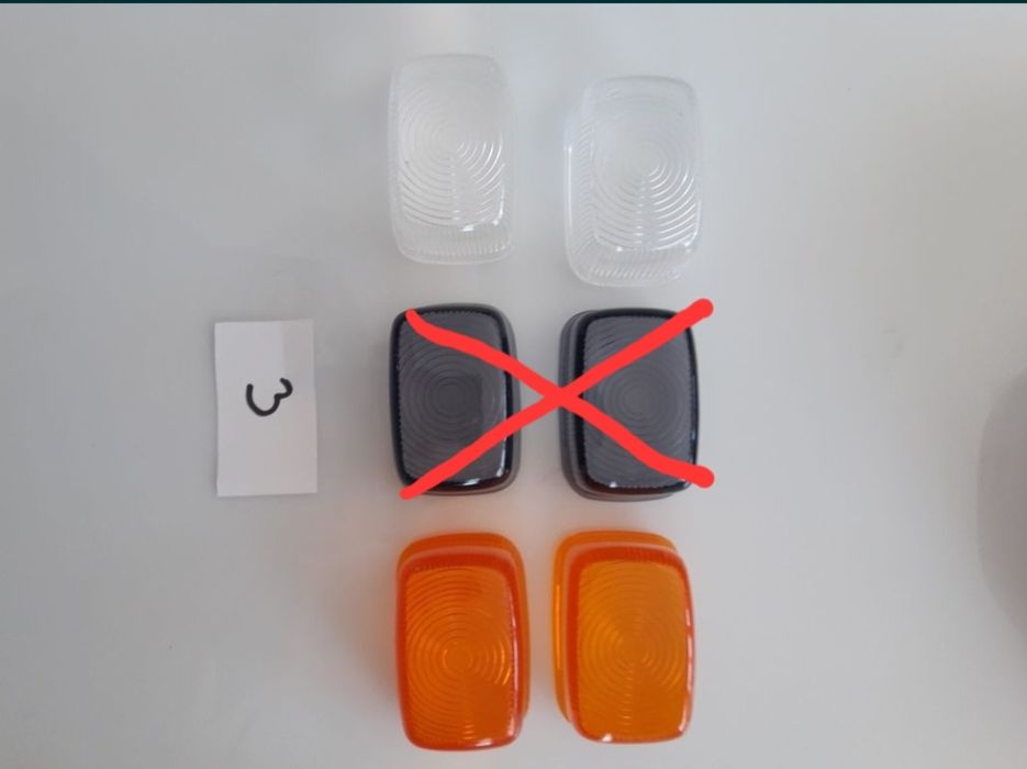 Yamaha Bws vidro farol e piscas