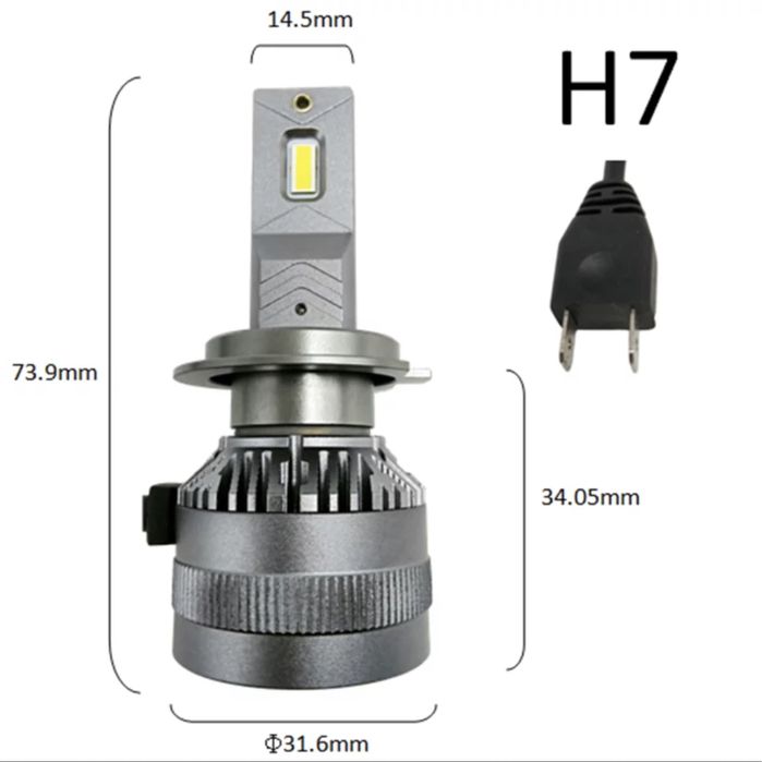 Led Лед F5C F9 Лампы в авто H1 H4 H7 H11 наличие оригинал гарантия