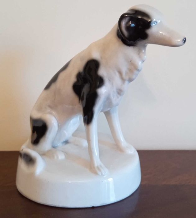 Figurka psa wytwórnia Pacyków lata 20, 30