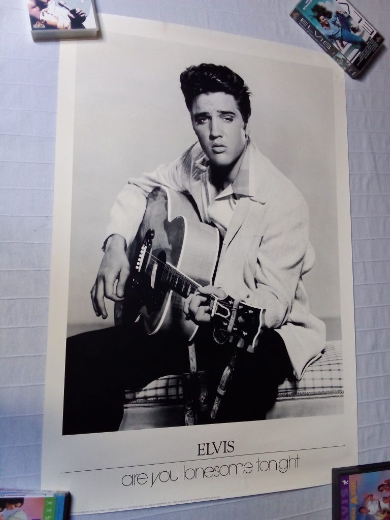 Posters Elvis anos 80 e 90