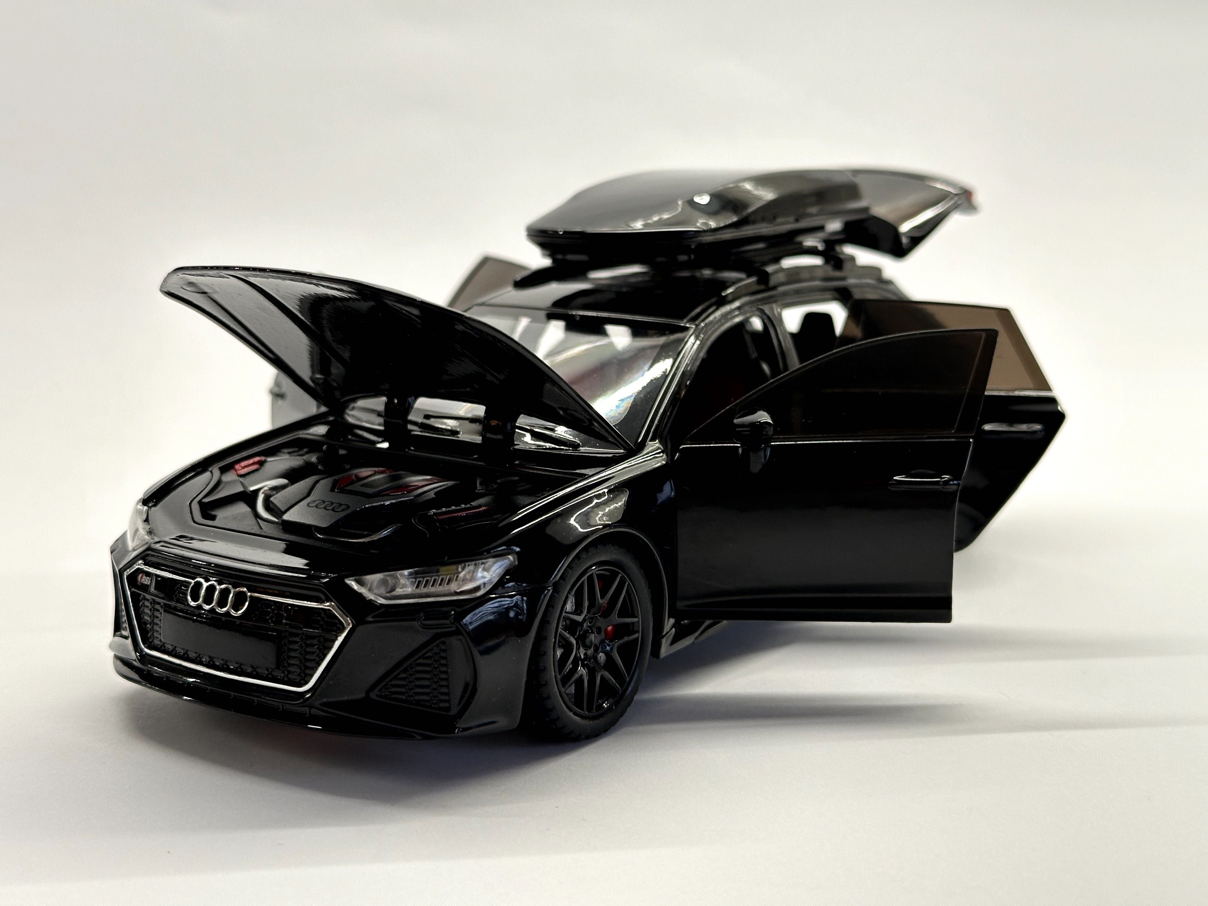 1:24 Audi RS6 combi - model/zabawka, czarny