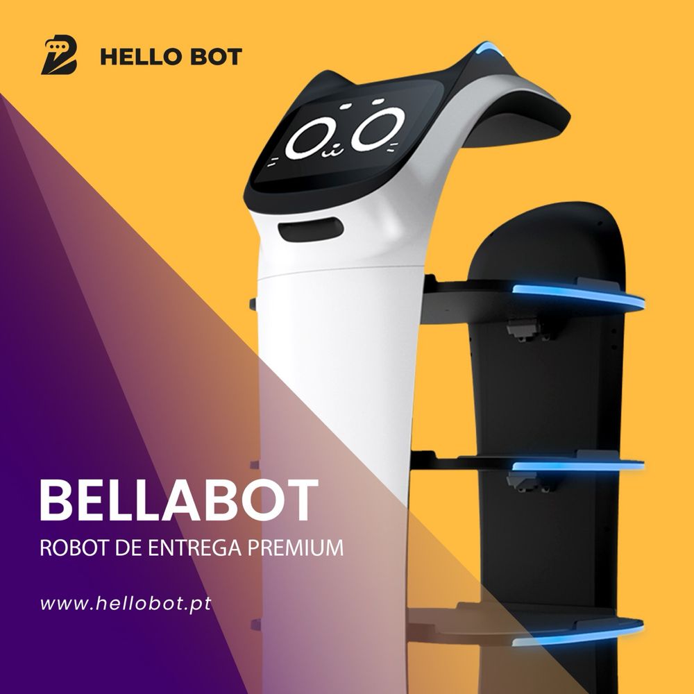 Robot de restauração Bellabot