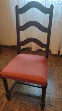 Cadeira Madeira Antiga