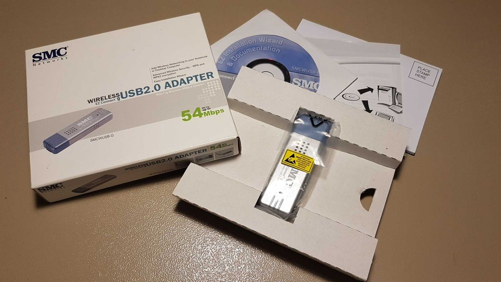 Adaptador wireless USB 2.0 54Mbps