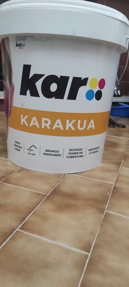 Tinta Kar Akua Mate Interior  Branco com tom lilás muito suave