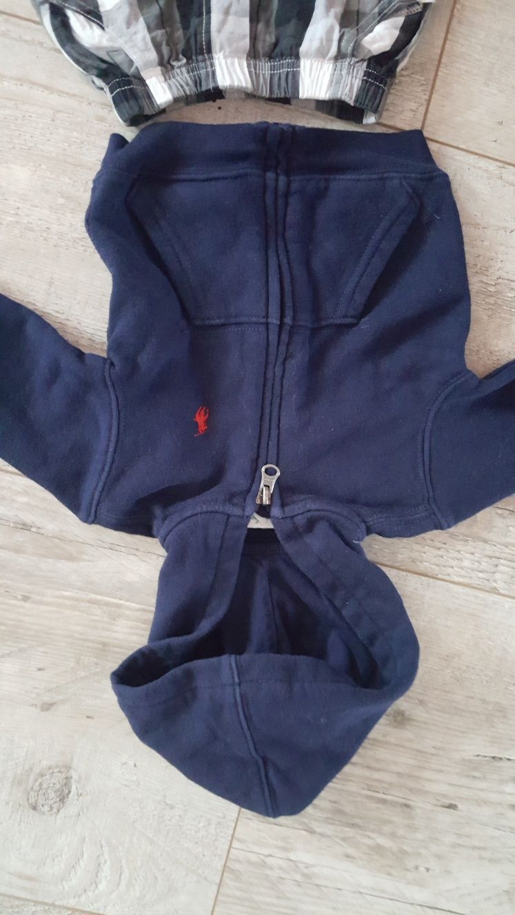 Bluza Ralph Lauren i bokserki Calvin Klein na 6 miesięcy.  Polecam