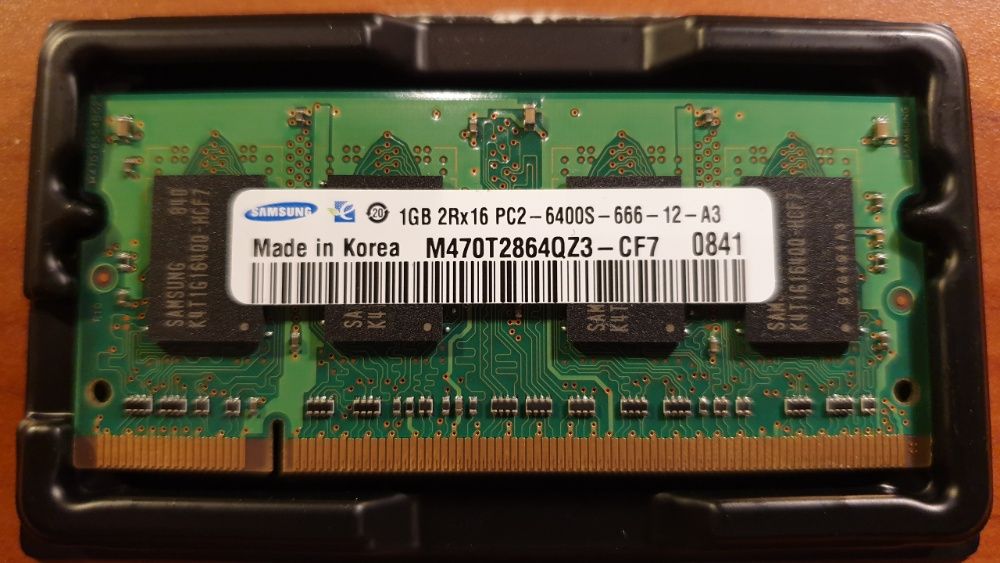 Memória Samsung M470T2864QZ3 1GB, Portatil