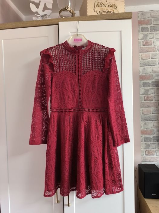 Piękna, elegancka sukienka - rozmiar M 38