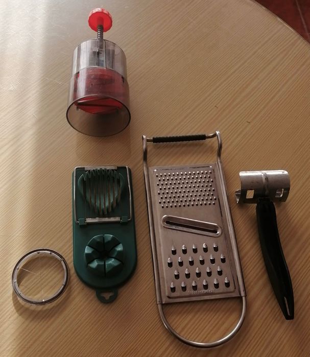 conjunto de utensílios de cozinha