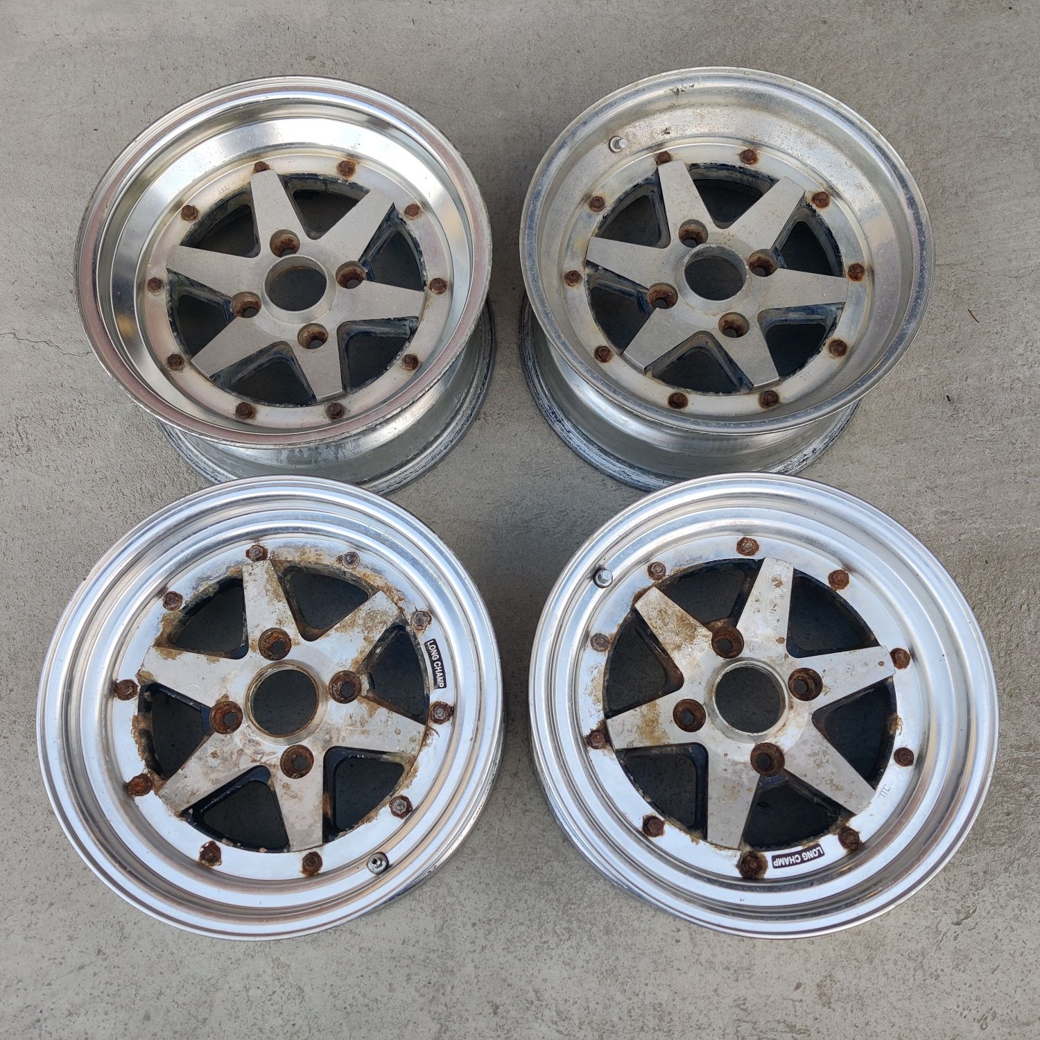 Felgi SSR XR4 Longchamp 15x6,5/7J 4x114,3 JDM 3tlg
