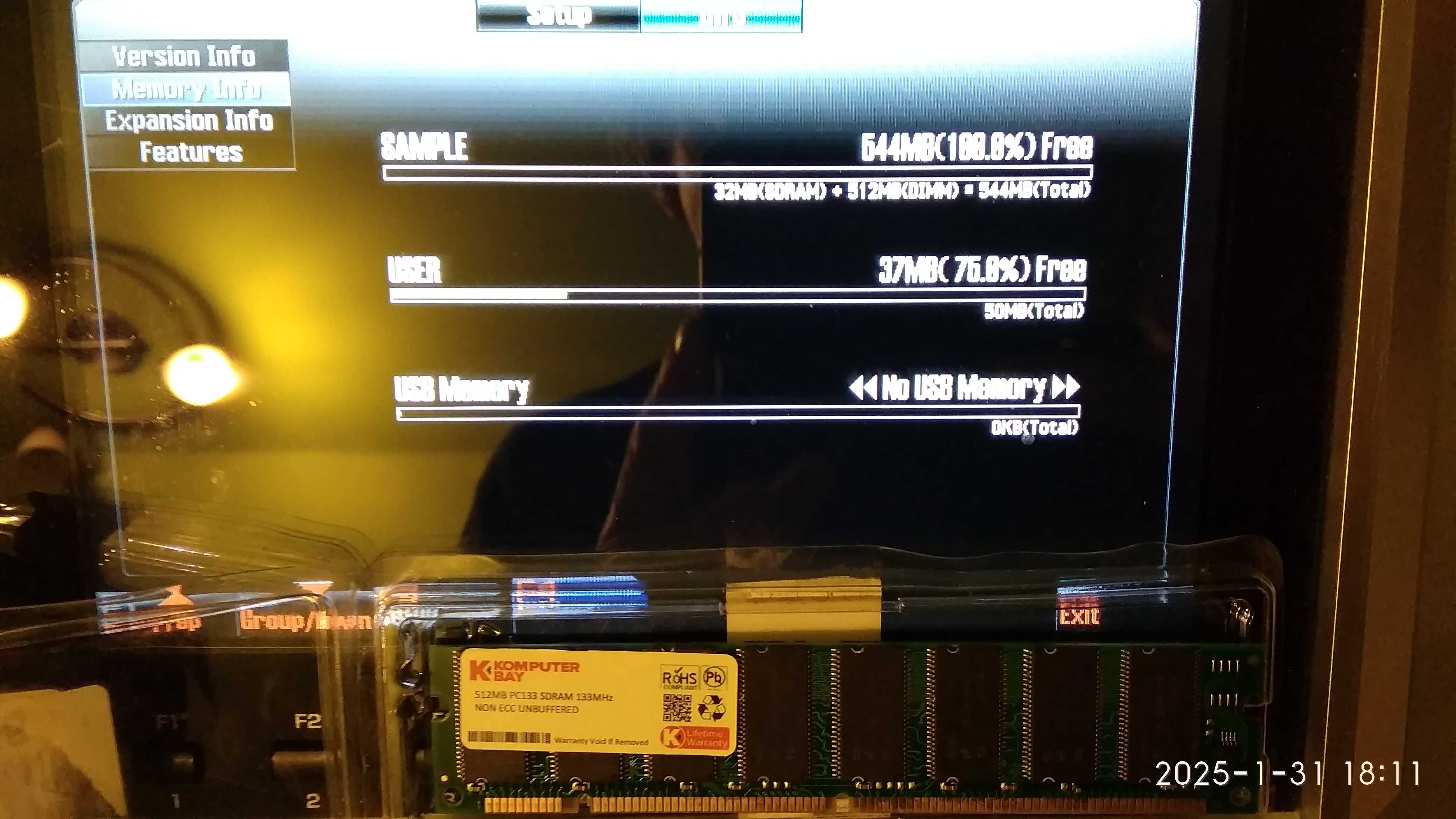 SDRAM   512 MB - nowa Roland Fantom