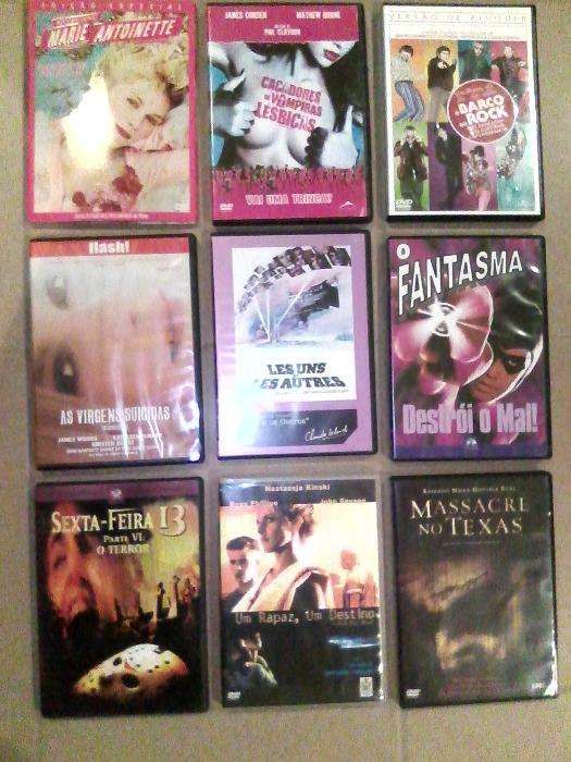 Lote de dvd's novos alguns mais raros