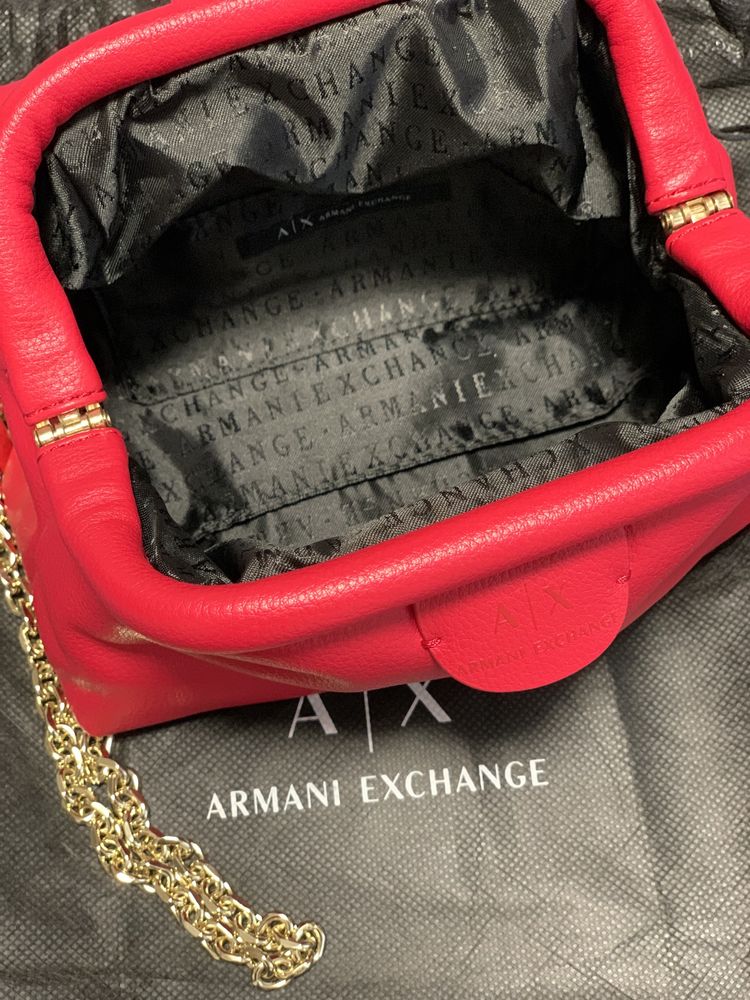 Сумка красная Armani НОВАЯ