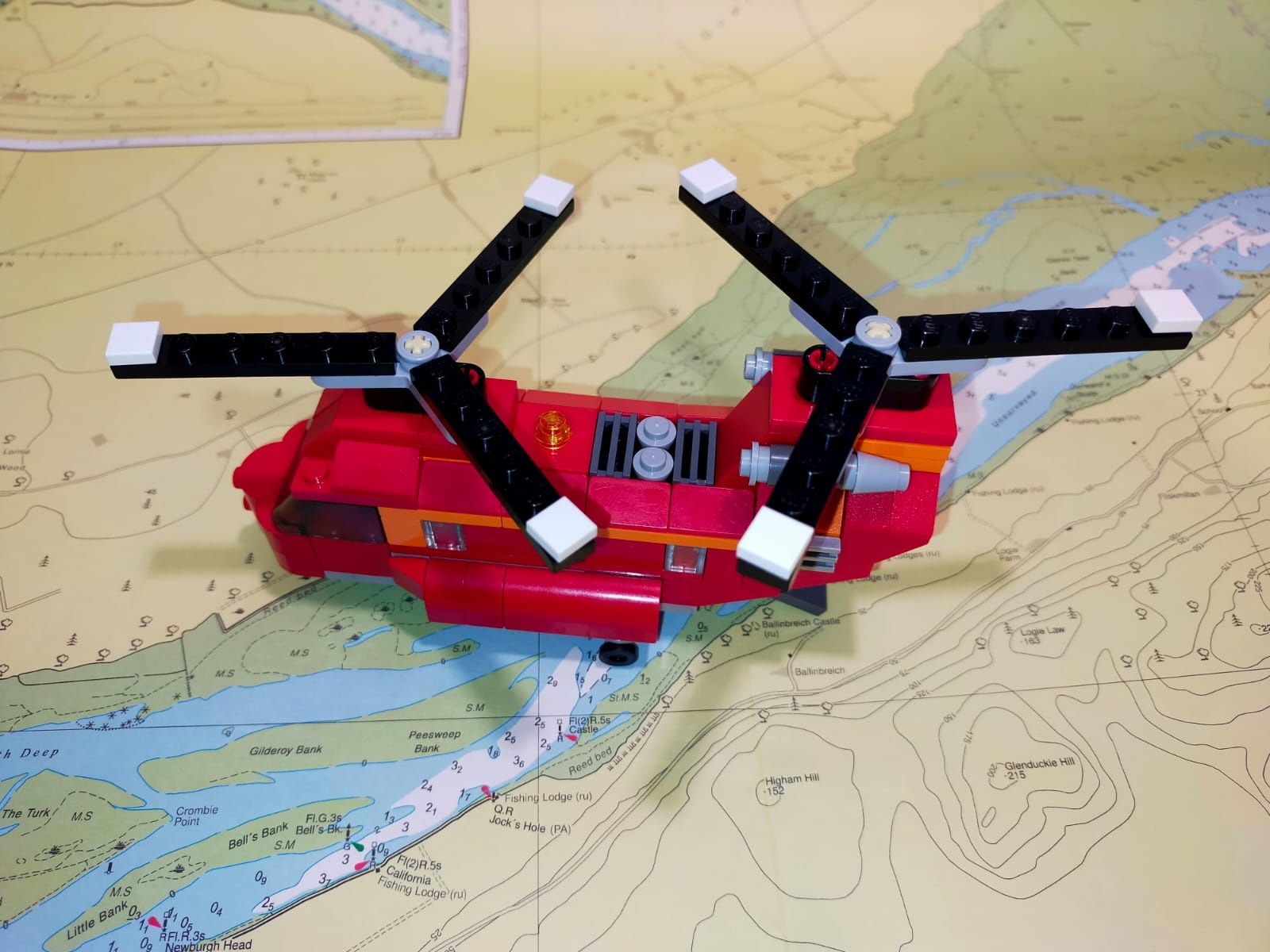 LEGO Creator 3w1 31003 Śmigłowiec samolot poduszkowiec