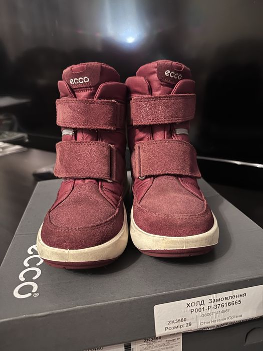 Зимние ботинки Ecco 29 размер