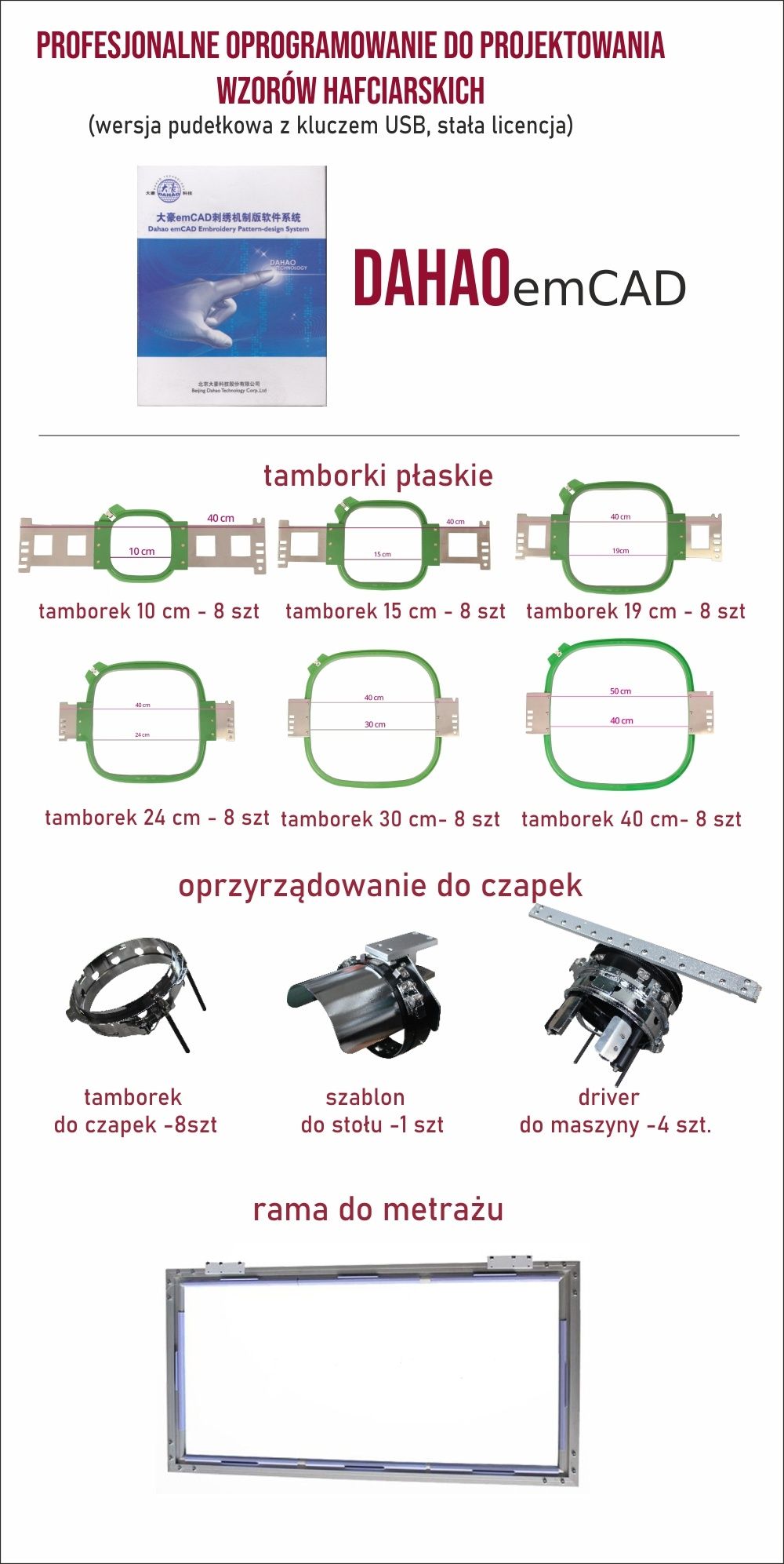 program   hafciarski   DAHAO  klucz  usb  wieczyste  użytkowanie