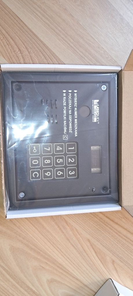 Domofon laskomex + kaseta elektroniki zestaw