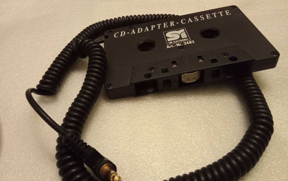 Adapter Kaseta Magnetofonowa Odtwarzacz CD/MP3 3.5mm SM Electronic