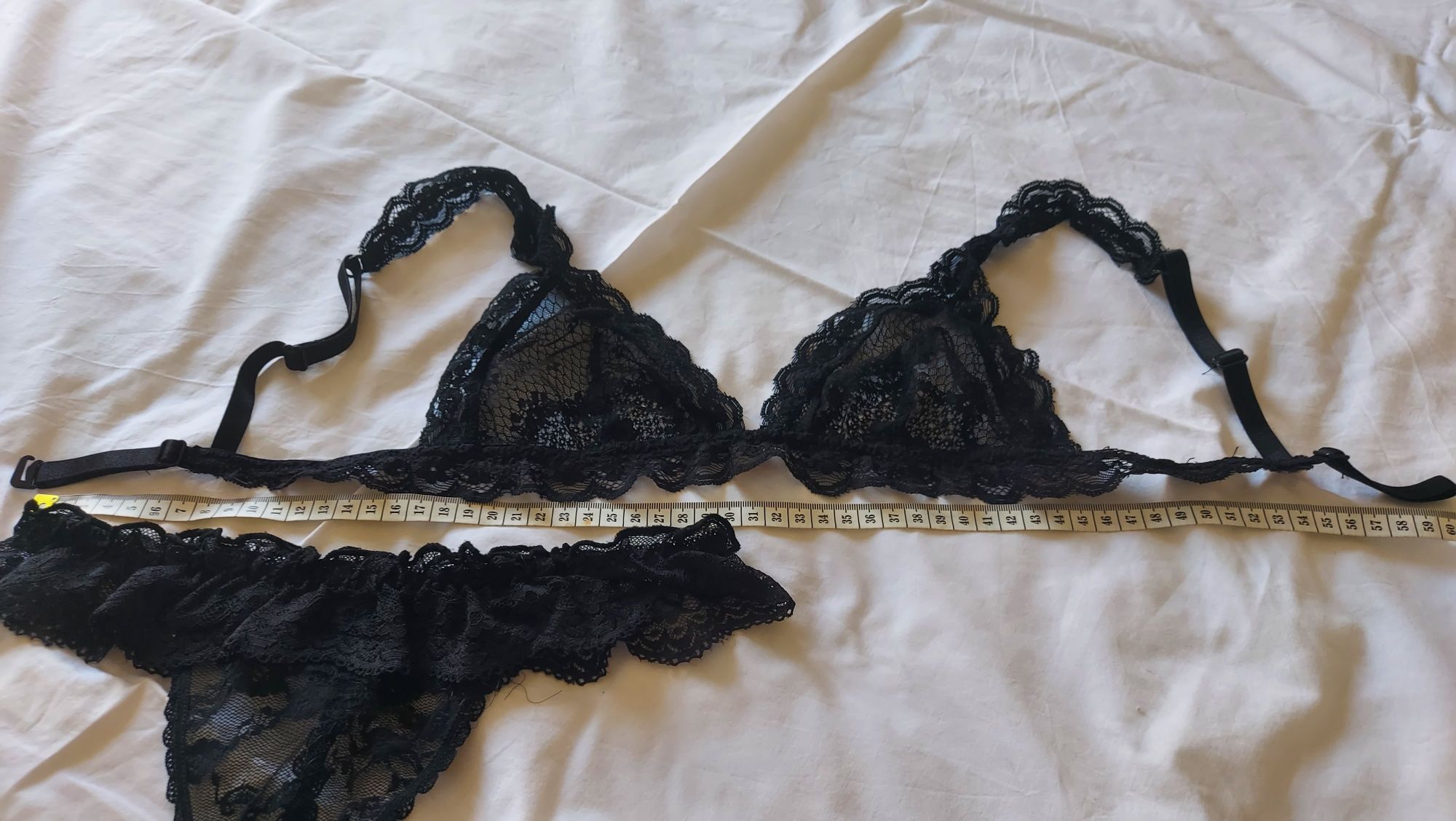 Conjunto preto lingerie