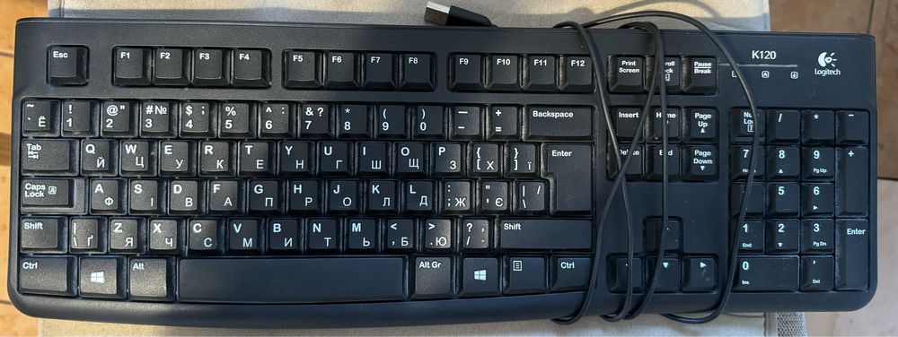 Клавиатура Logitech k120