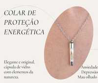 Colar proteção energética. hauxhaux.pt