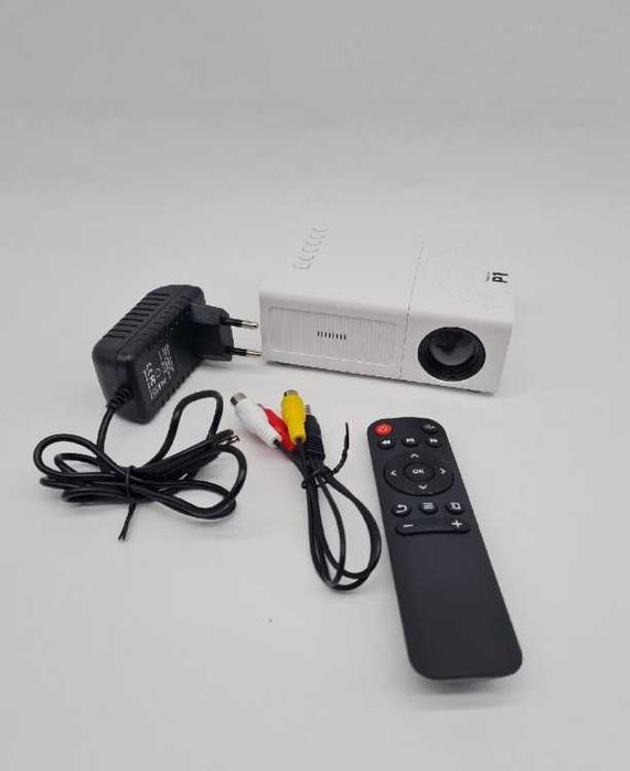 Mini Projektor LED P1 TFT LCD 24-60 Cale HDMI USB AV 1080p