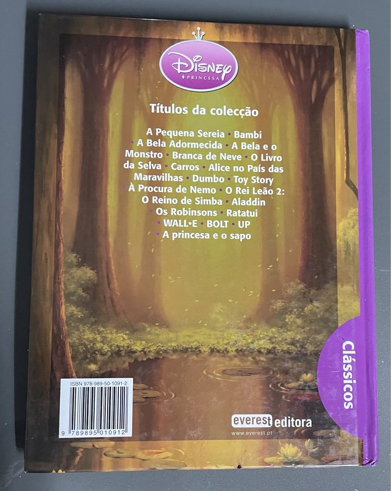 Livro Infantil - A princesa e o Sapo