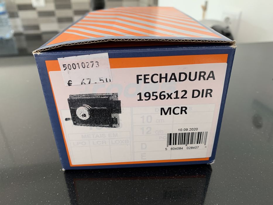 Fechadura Rodes 1956x12 DIR