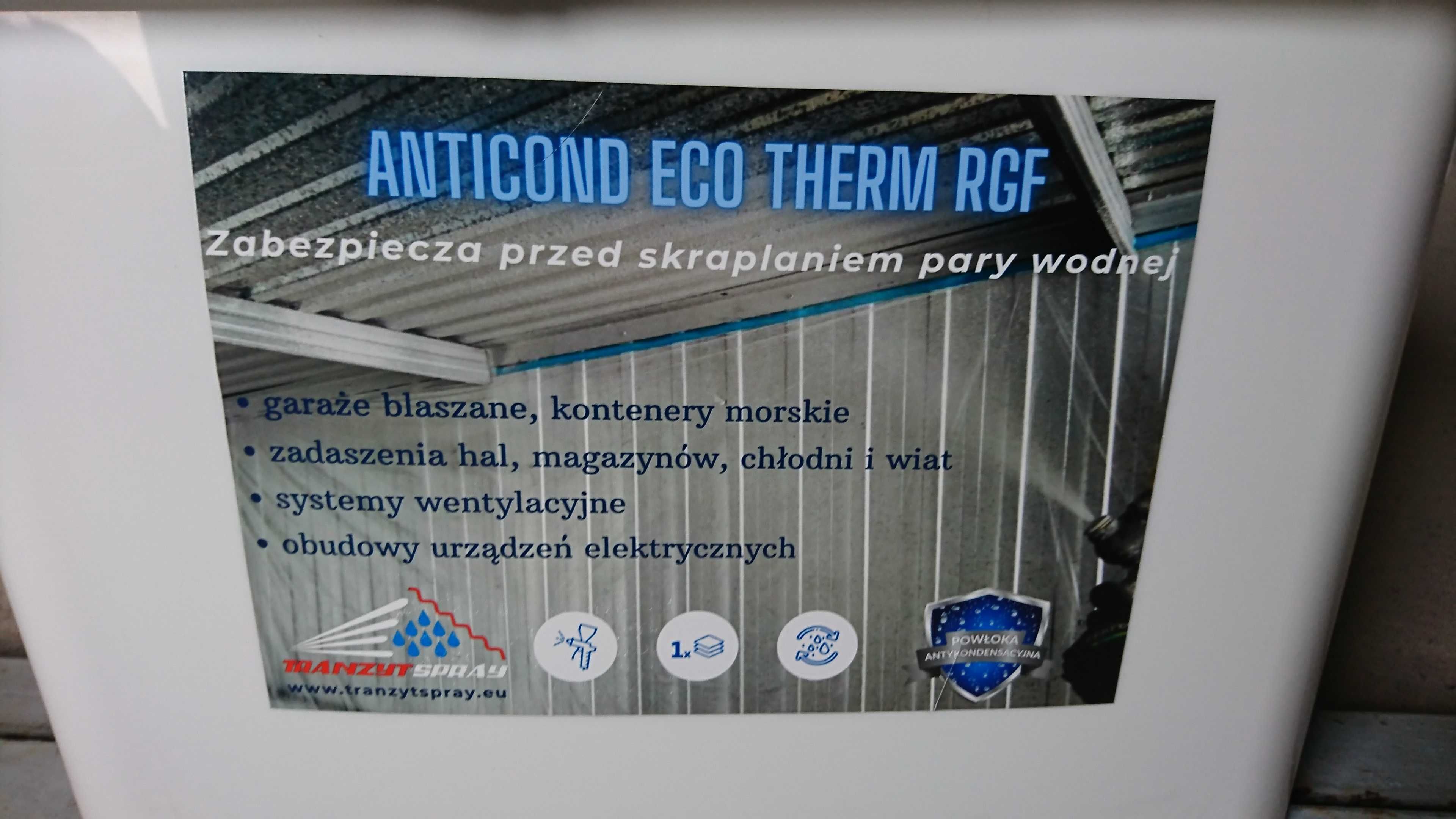 Farba powłoka antykondensacyna Anticond eco therm RGF