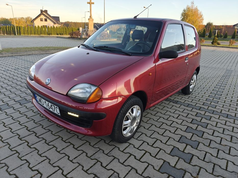 Fiat Seicento - 2000r. 899cm³ - ważne opłaty - elektryczne szyby -koła