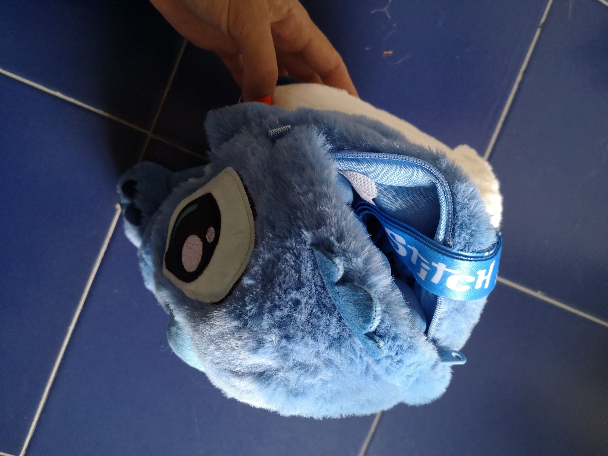 Mochila peluche do stitch da Disney