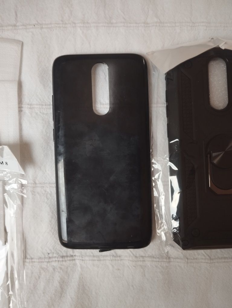 Etui pancerne, etui zwykłe, 4x szkło do Xiaomi redmi 8