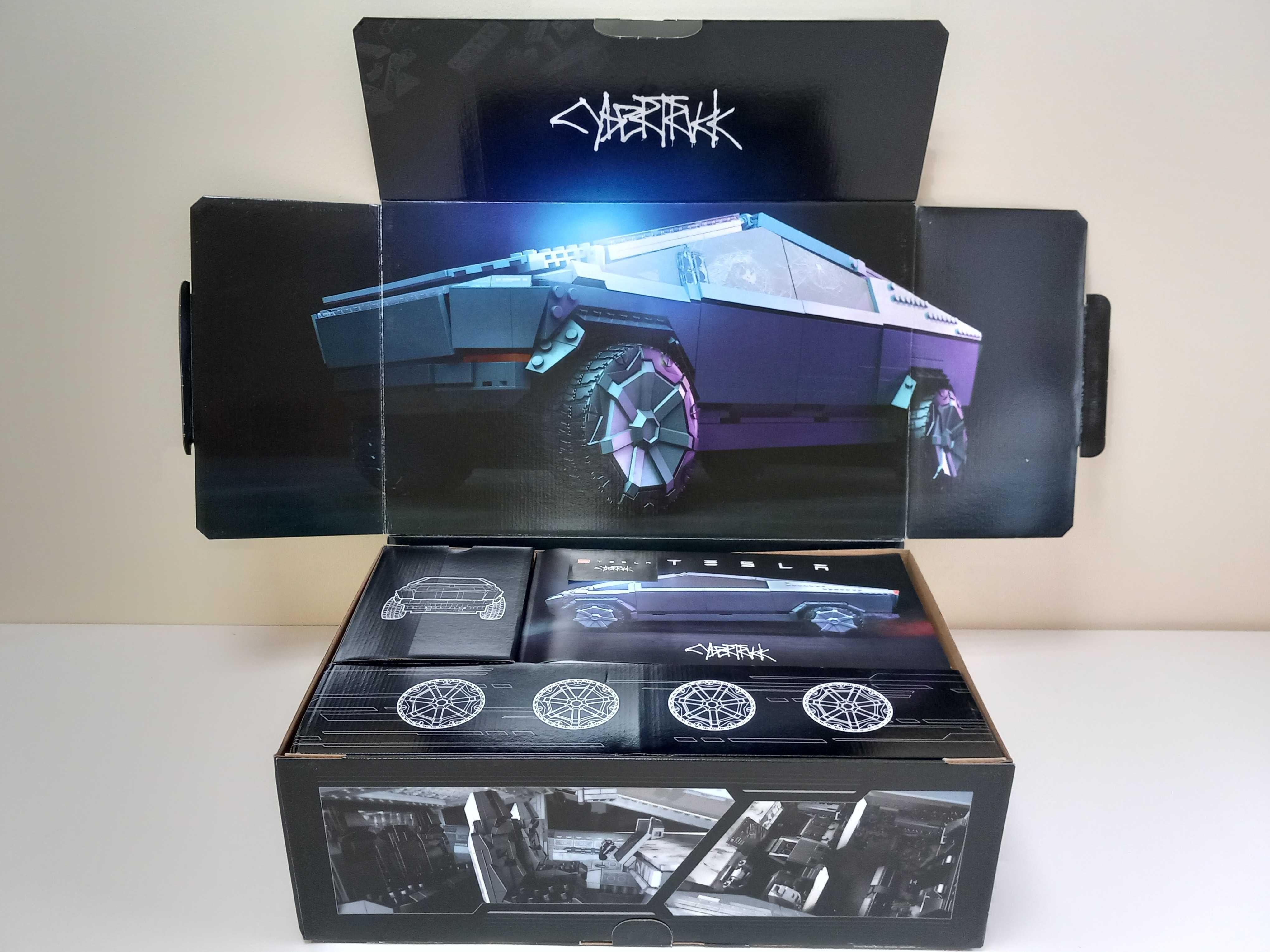 Mattel Tesla Cybertruck Klocki konstrukcyjne 3283 elementy GWW84 a