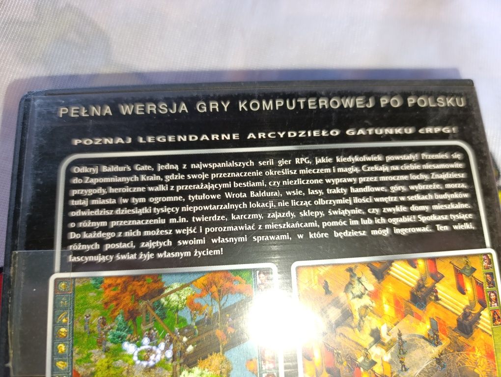 Saga Baldur's Gate PL PC po polsku stan bardzo dobry