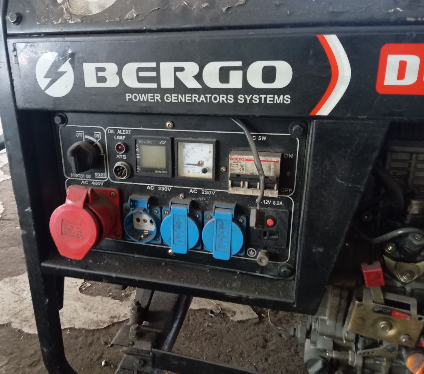 Agregat Pradotworczy Bergo DG 6800 3P 6.8kv z Kompresorem