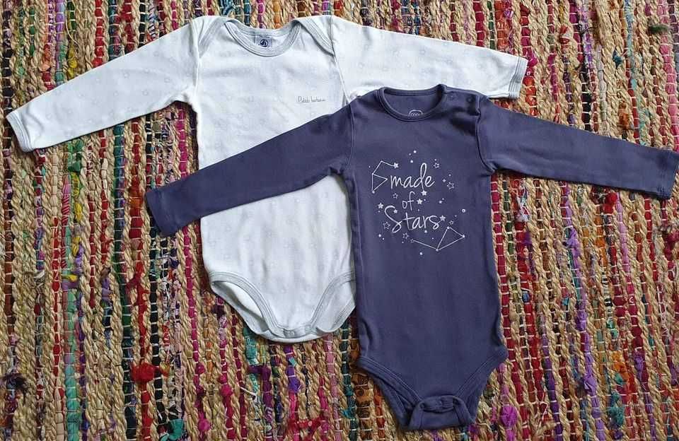 5x body dziewczęce PETIT BATEAU, COOL CLUB rozm. 86, 92, 95 cm