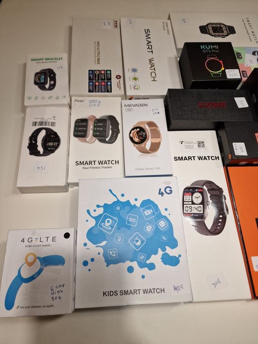 Relogio e smartwatch