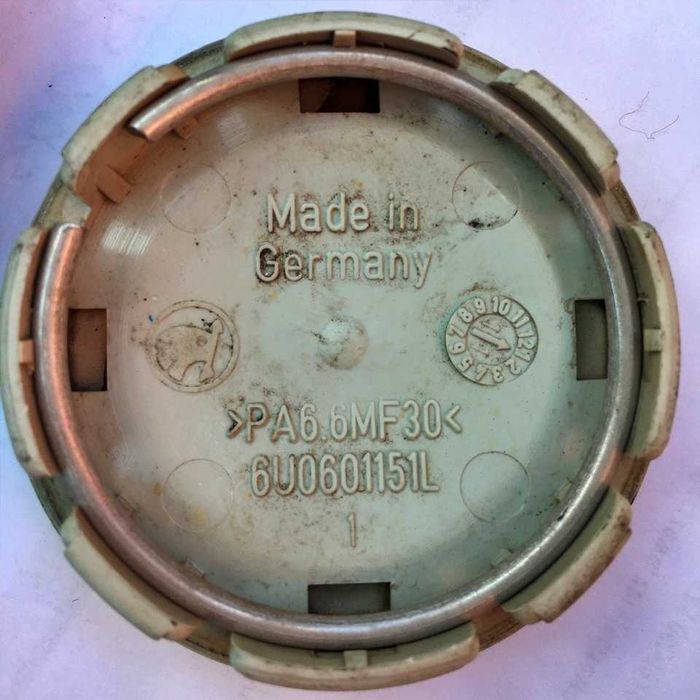 4x Dekielek alufelgi SKODA 56MM oryginalne