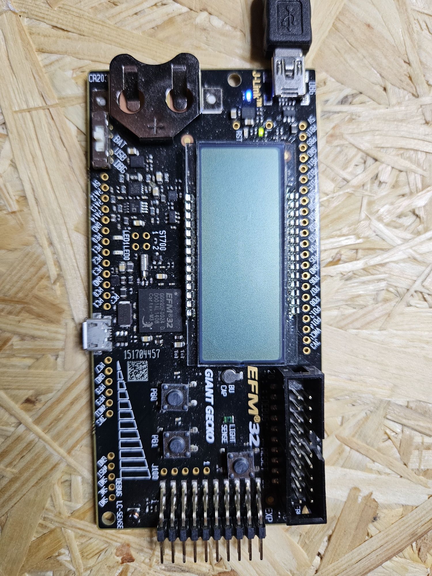 gigant gecko efm32 arduino