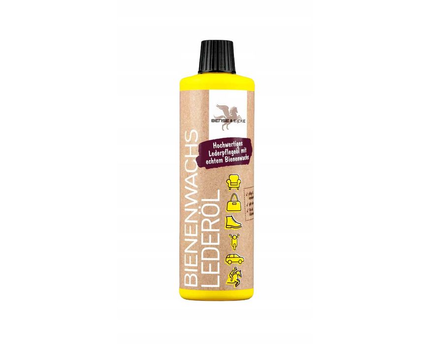 Olej do skór z woskiem pszczelim "bienenwachs lederol"- 500ml