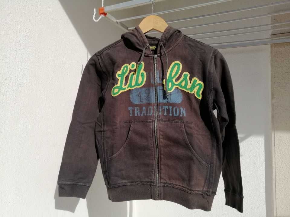 Hoodie com fecho, Lib Fusion, criança, 10 anos