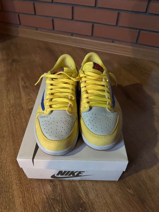 Jordan 1 Low OG SP Travis Scott Canary