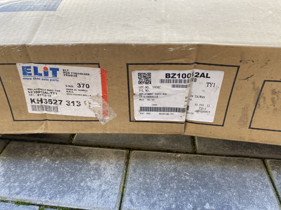 Переднє крило Mercedes W210.  Дорестайл