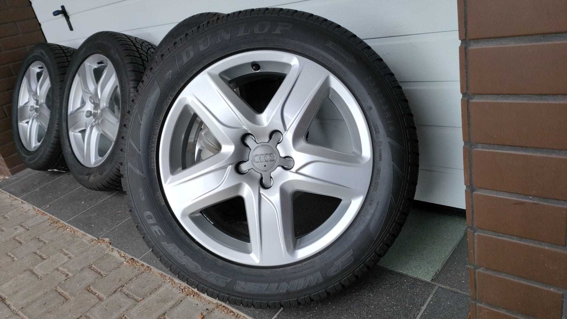 Koła Audi A6 C7 Allroad 18'' 5x112 opony zimowe 235/55/18 B457