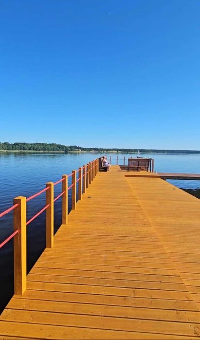domek na wynajem nad jeziorem -  Kociewie