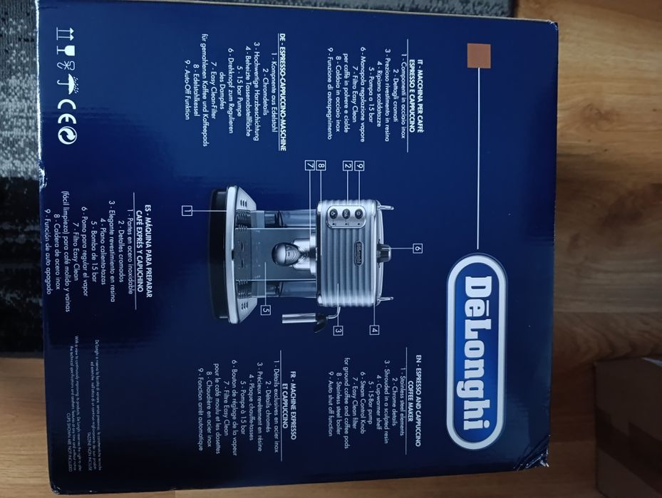 Nowy express kolbowy DeLonghi ECZ351