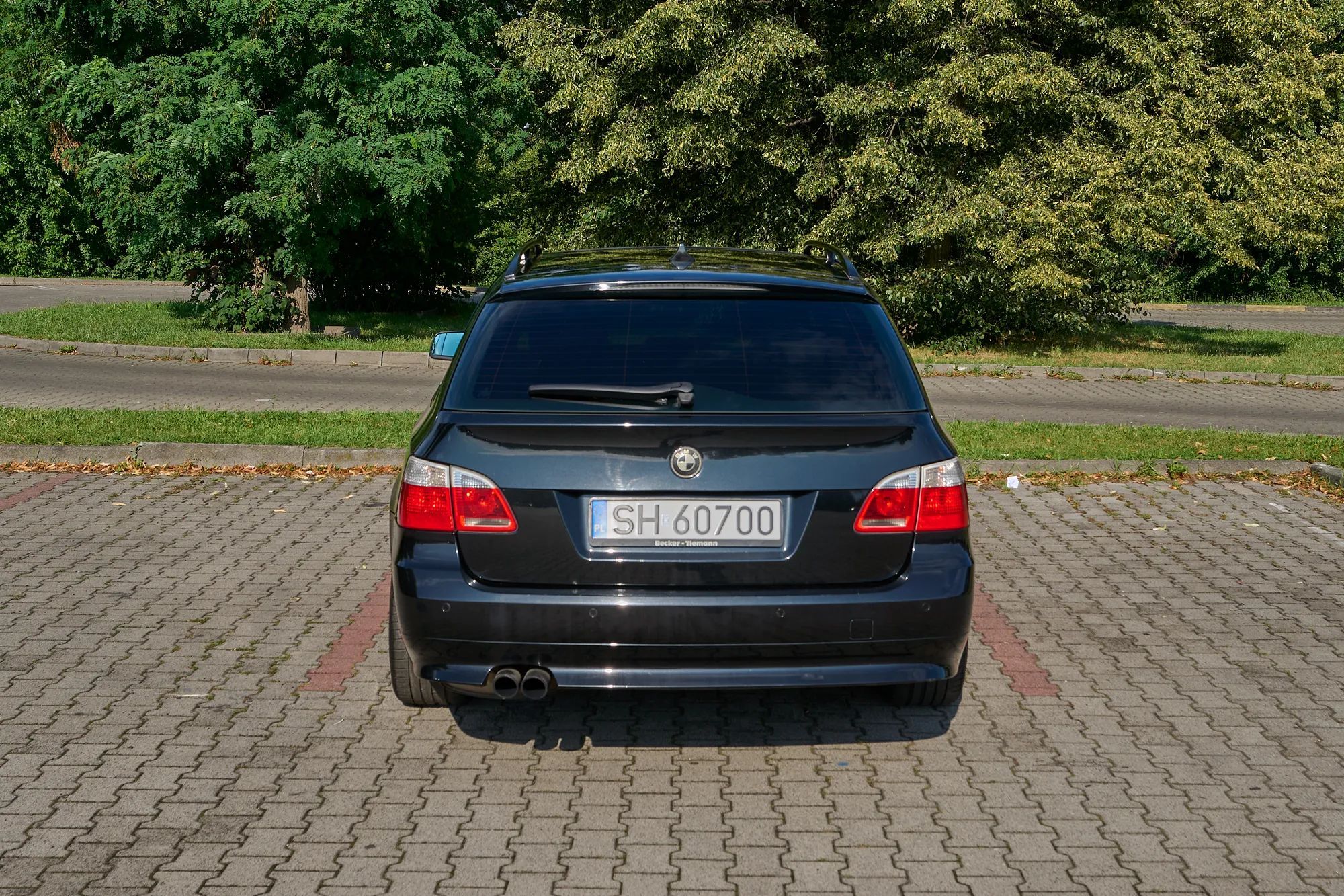 BMW Seria 5 BMW E61 535d Bi-turbo Chip Czarny