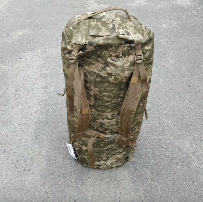 Баул армійський піксель ЗСУ. Сумка транспортна індивідуальна.
