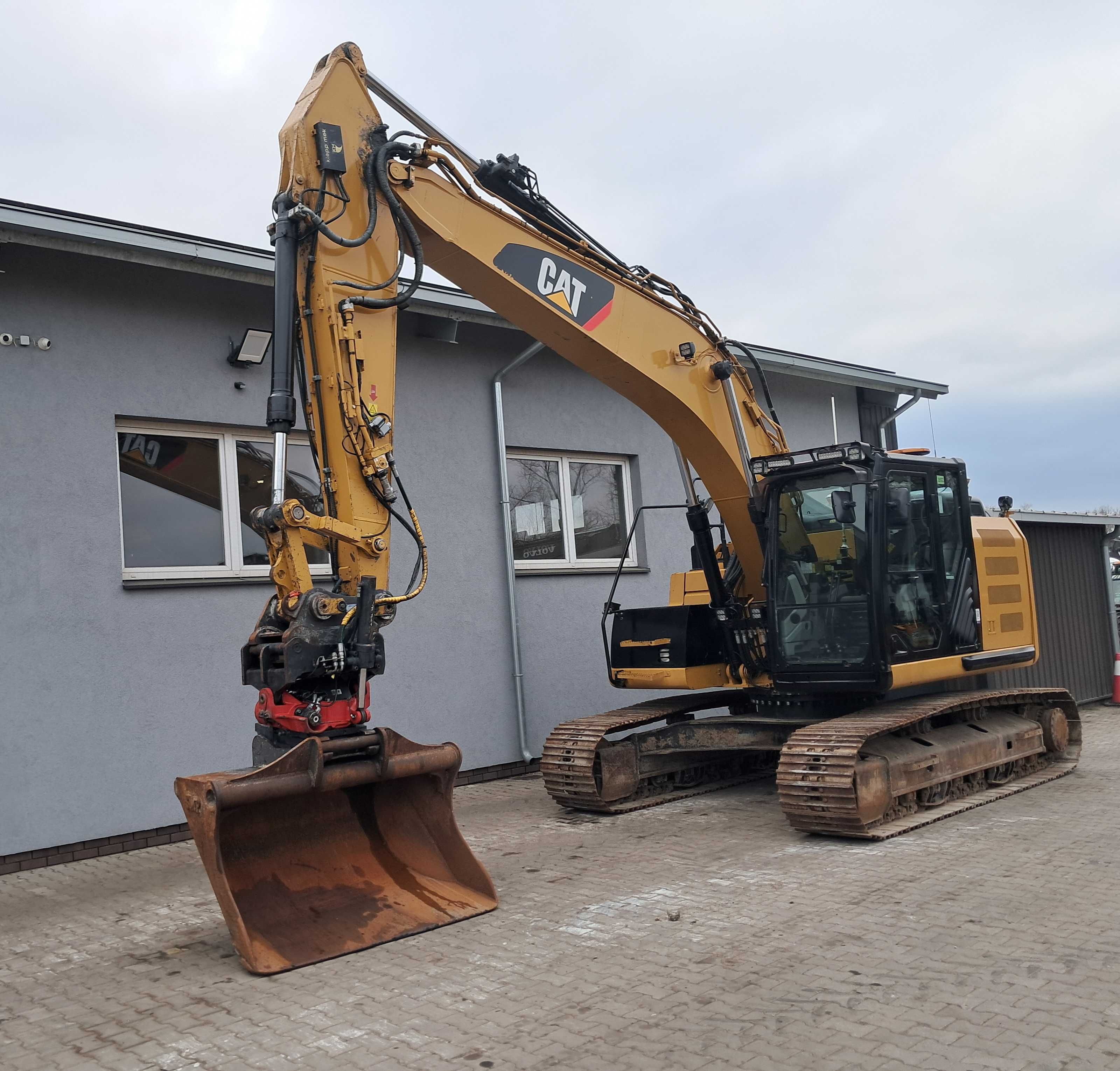 CATERPILLAR 320 EL RR GPS 3D Trimble 3D Rototilt Roto System Niwelacji